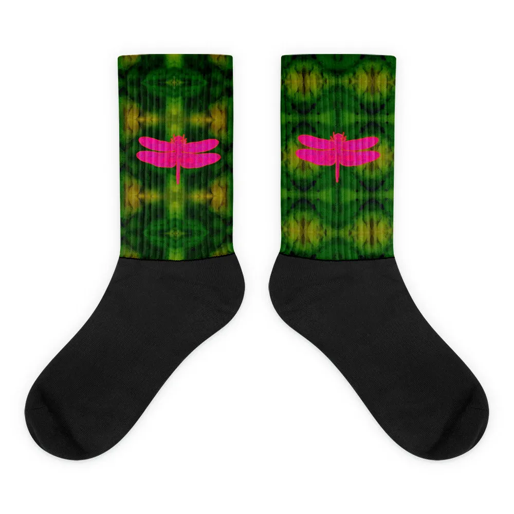 Socks (Unisex)(Dragonfly) RJSTH@Fabric#7 RJSTHW2021 RJS