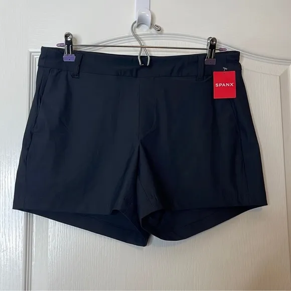 SPANX Sunshine Shorts Very Black XL 4” inseam