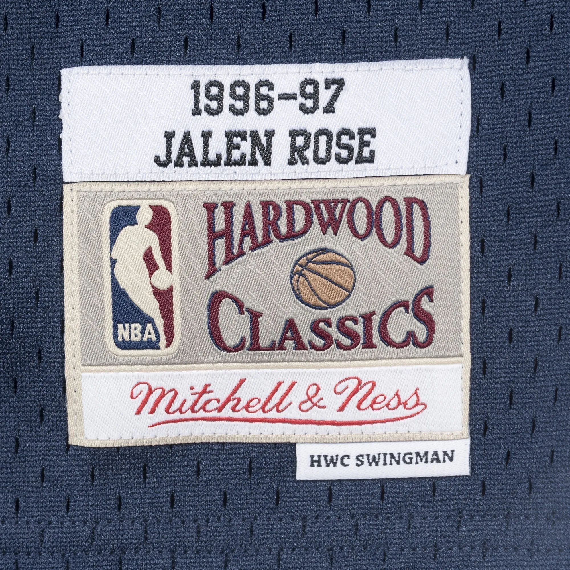 Swingman Jalen Rose Indiana Pacers NBA 1996-97 Jersey