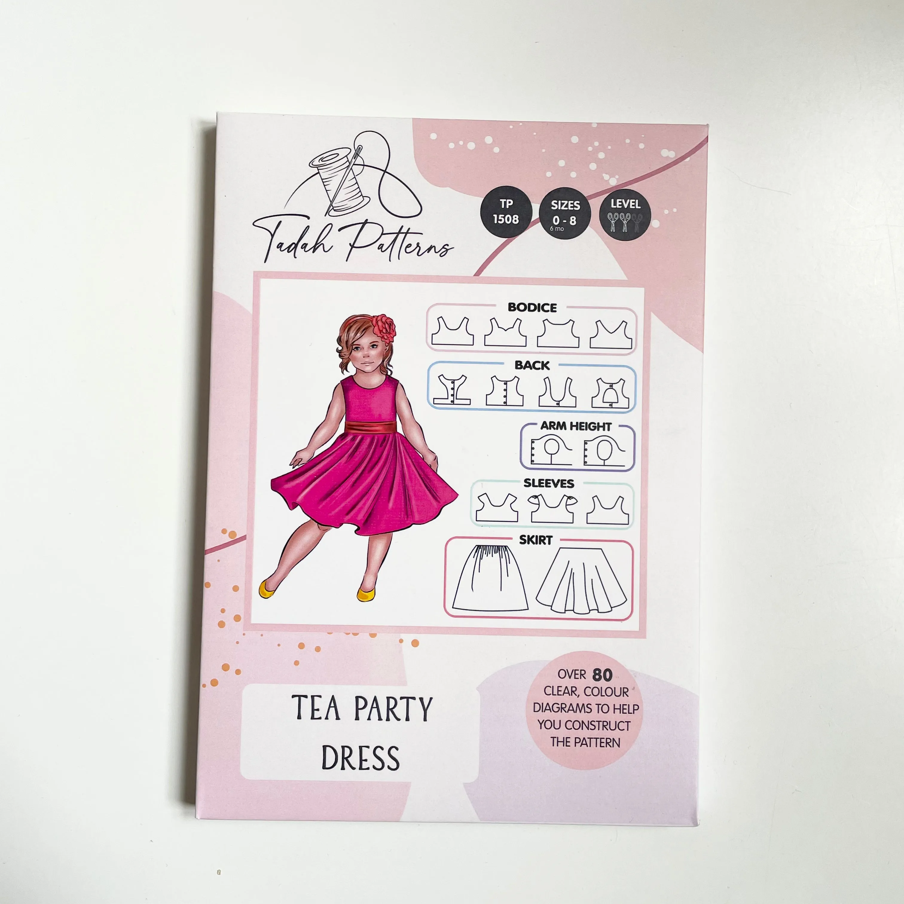 Tadah Patterns : Kids Tea Party Dress