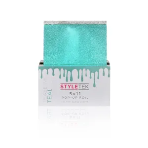 Tease Me Teal Colored Pop-Ups Heavy Emboss