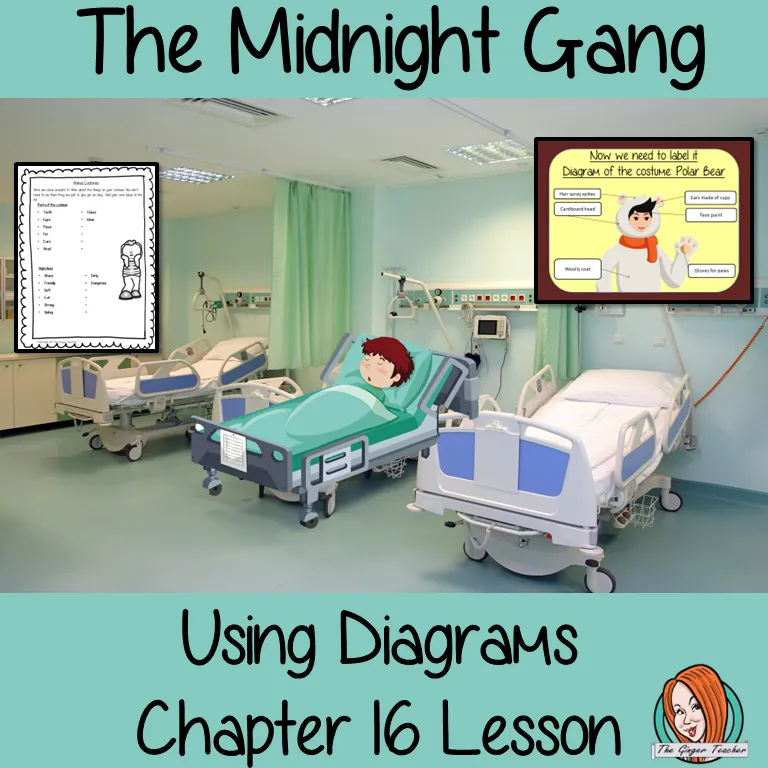 The Midnight Gang Label and Use Diagrams Lesson