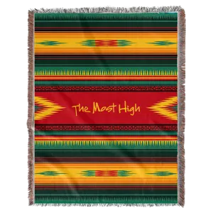 The Most High Woven Blanket