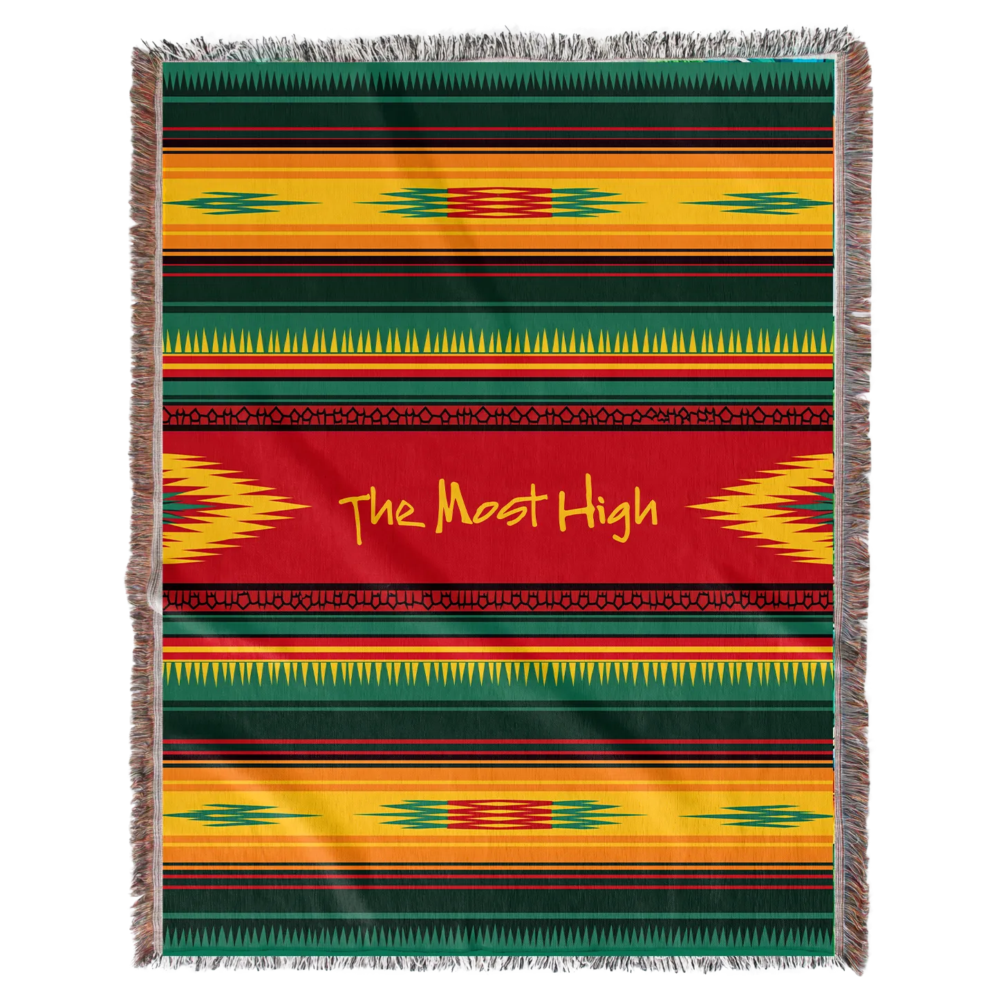 The Most High Woven Blanket