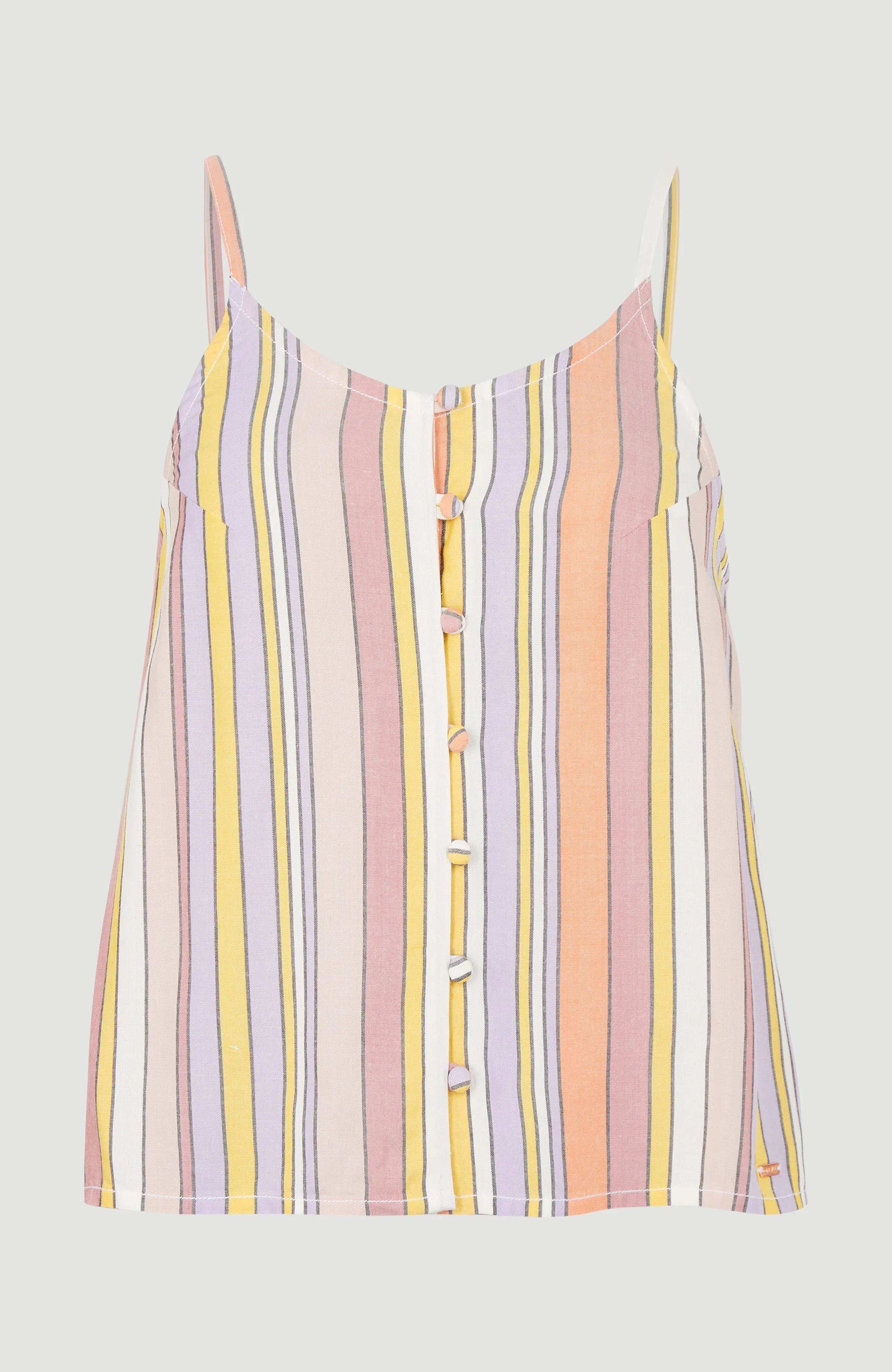 Tiare Woven Tanktop | Multi Stripe
