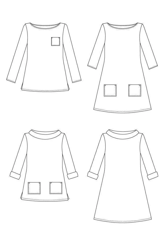 Tilly and the Buttons - Coco dress and top