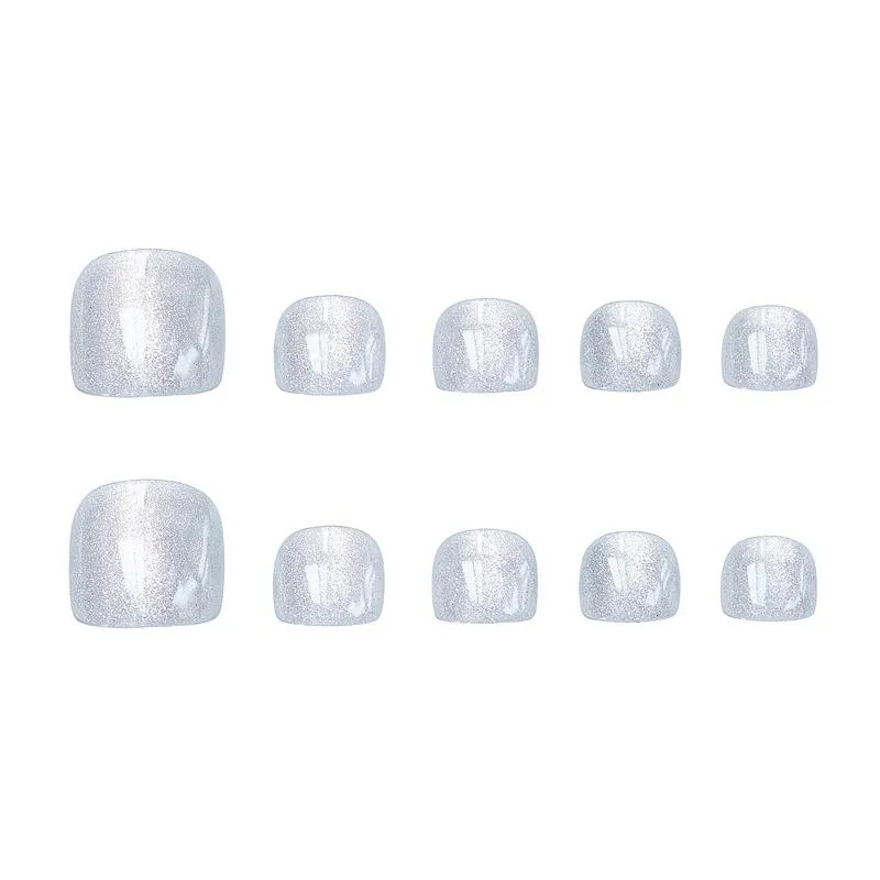 Toe Nail Cateye Sliver Angle