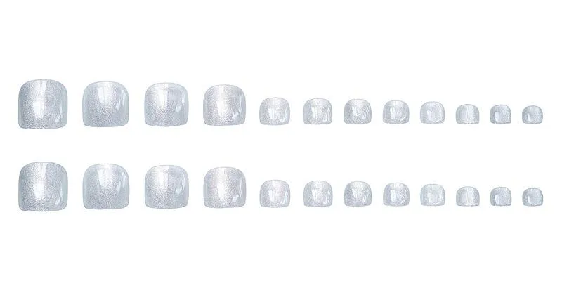 Toe Nail Cateye Sliver Angle