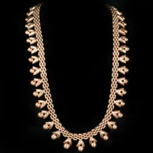 Victorian 18K Yellow Gold Chain Necklace, 15.5"