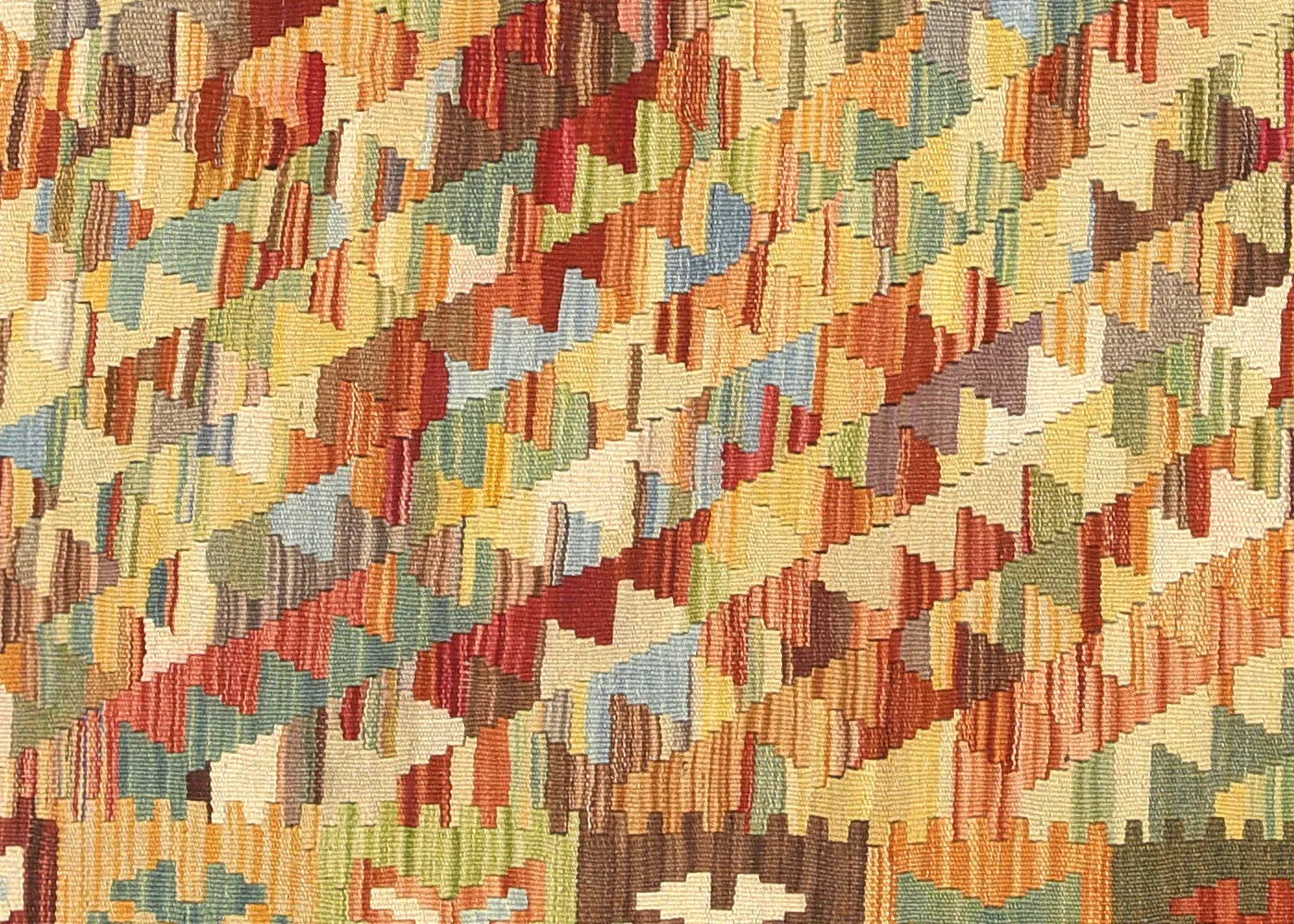 Vintage Afghan Maimana Kilim - 4'2" x 6'5"