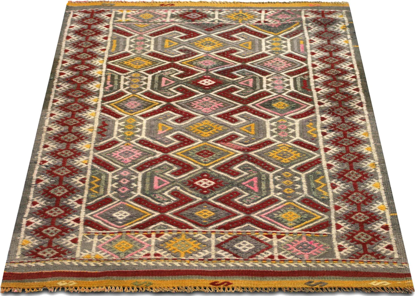 Vintage Turkish Kilim - 2'11" x 4'4"