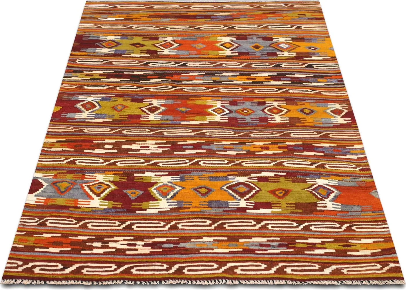 Vintage Turkish Kilim - 3'3" x 5'8"