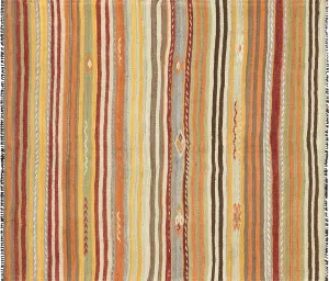 Vintage Turkish Kilim - 4'7" x 5'4"