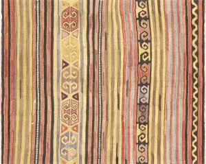 Vintage Turkish Kilim - 4'9" x 5'11"