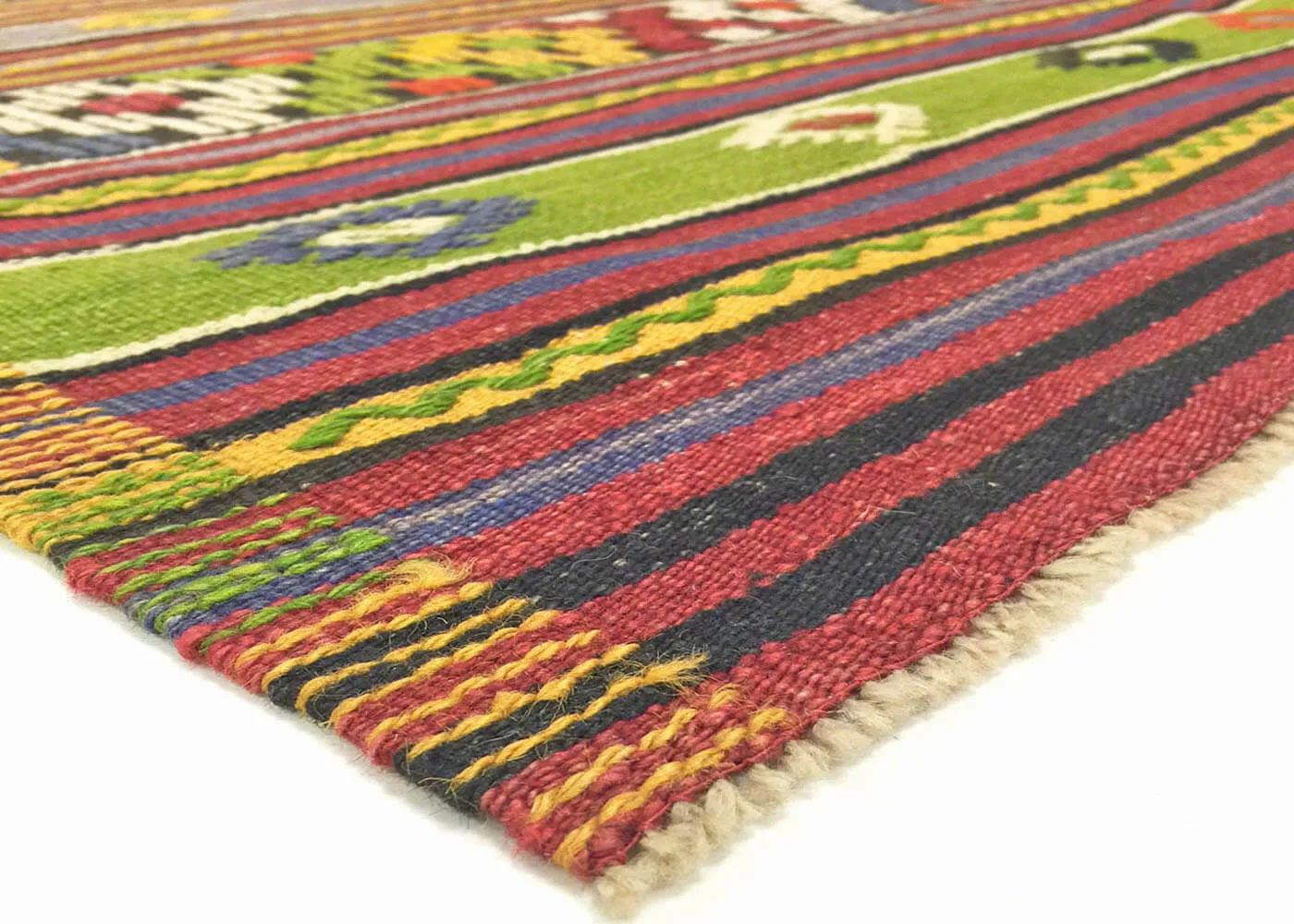 Vintage Turkish Kilim - 5'11" x 10'3"