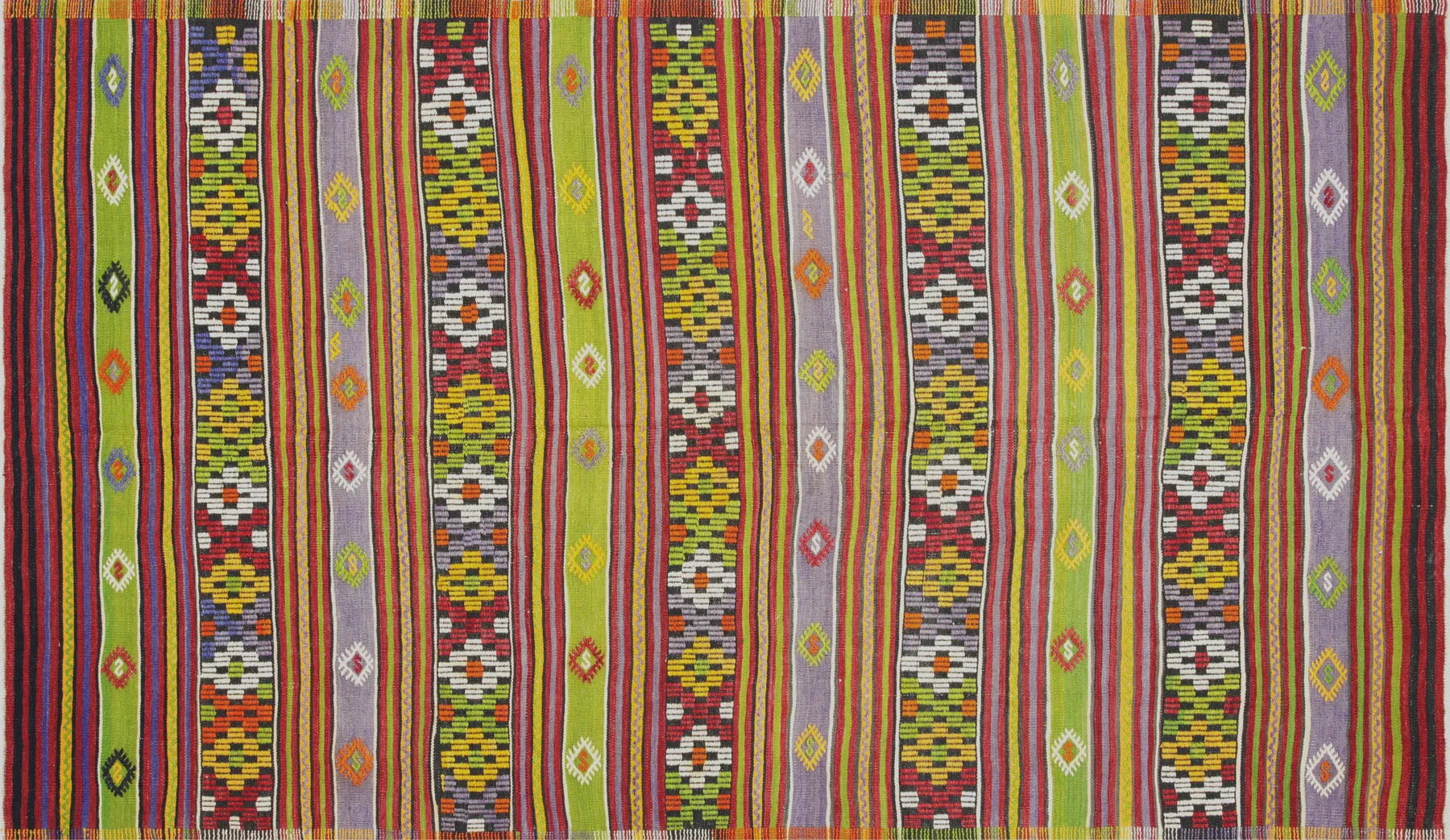 Vintage Turkish Kilim - 5'11" x 10'3"