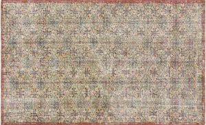 Vintage Turkish Mid-Century-Modern Rug - 3'9" x 6'1"