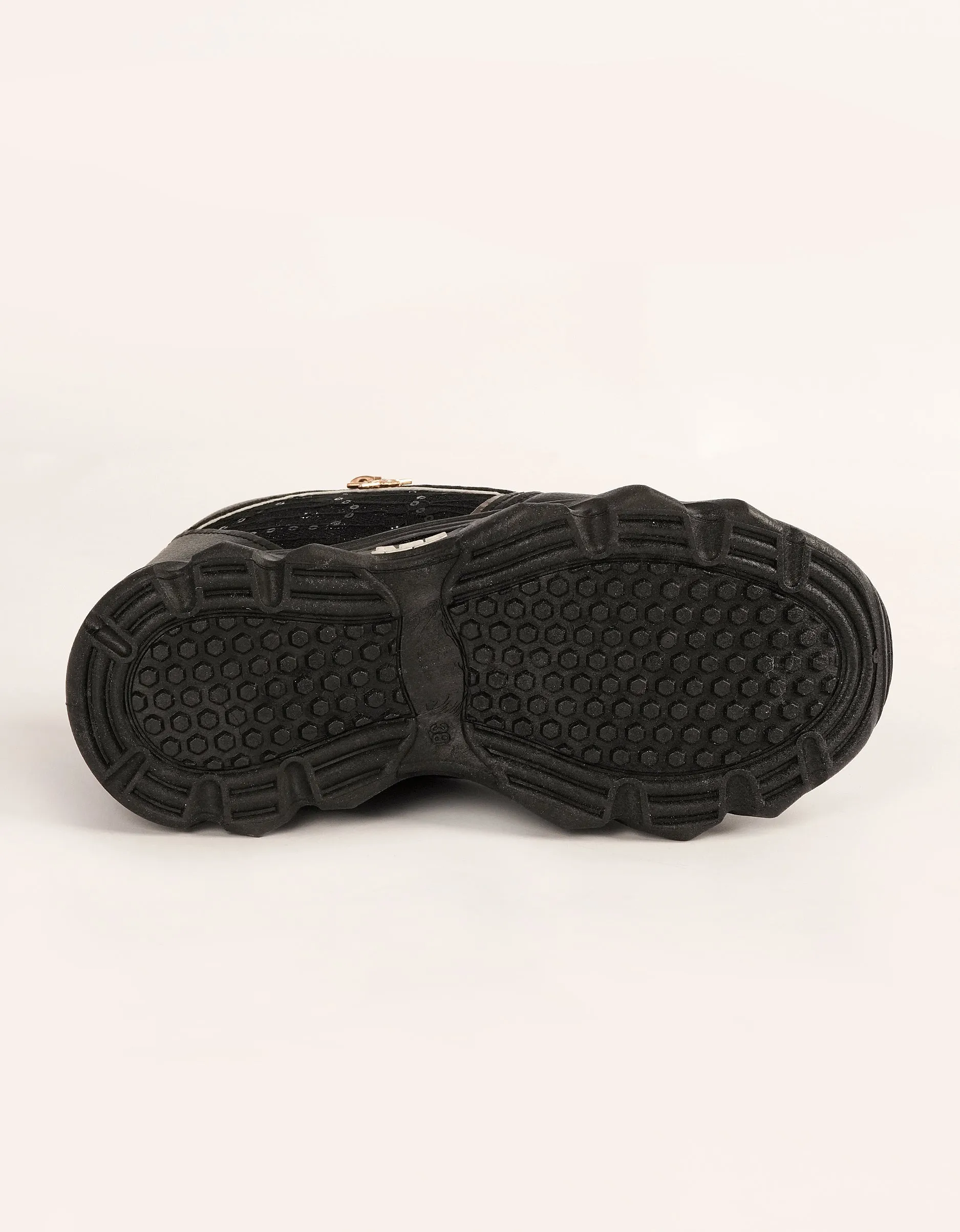 Vogue Black Chunky Sneakers