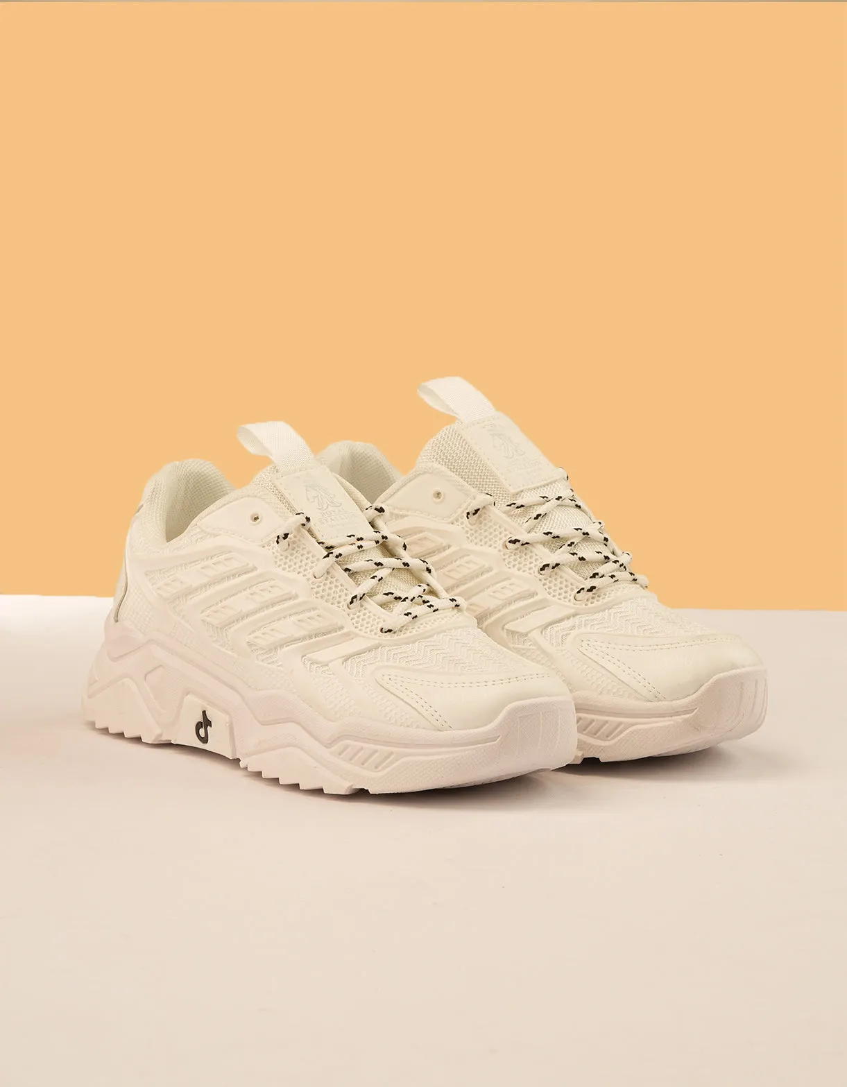 Women Urban Edge Chunky Sneakers - Snowcap White