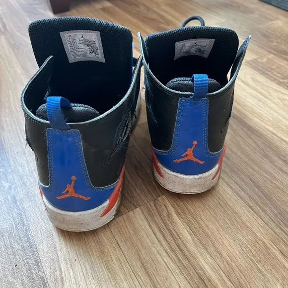 Worn jordan youth sneakers