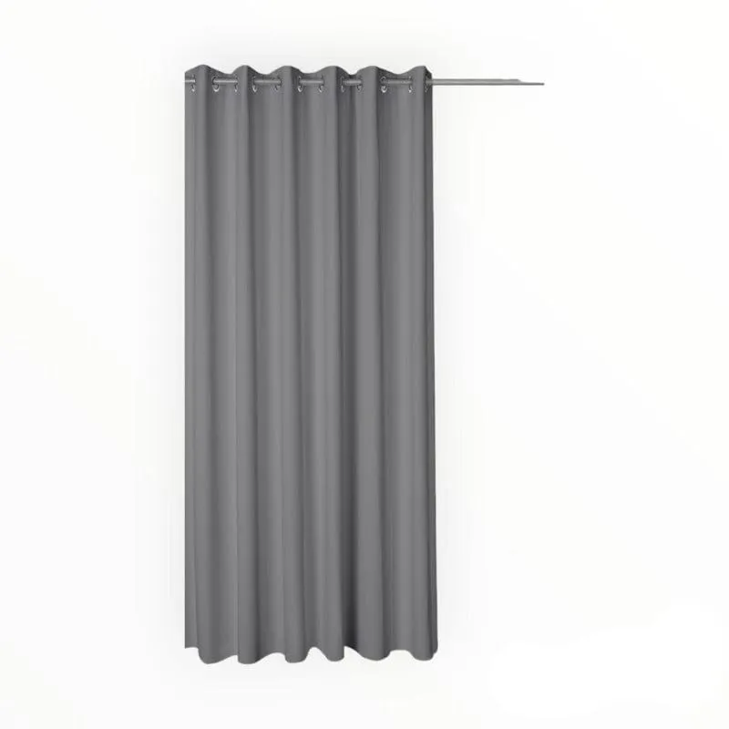 Woven Blockout Pewter 280 cm