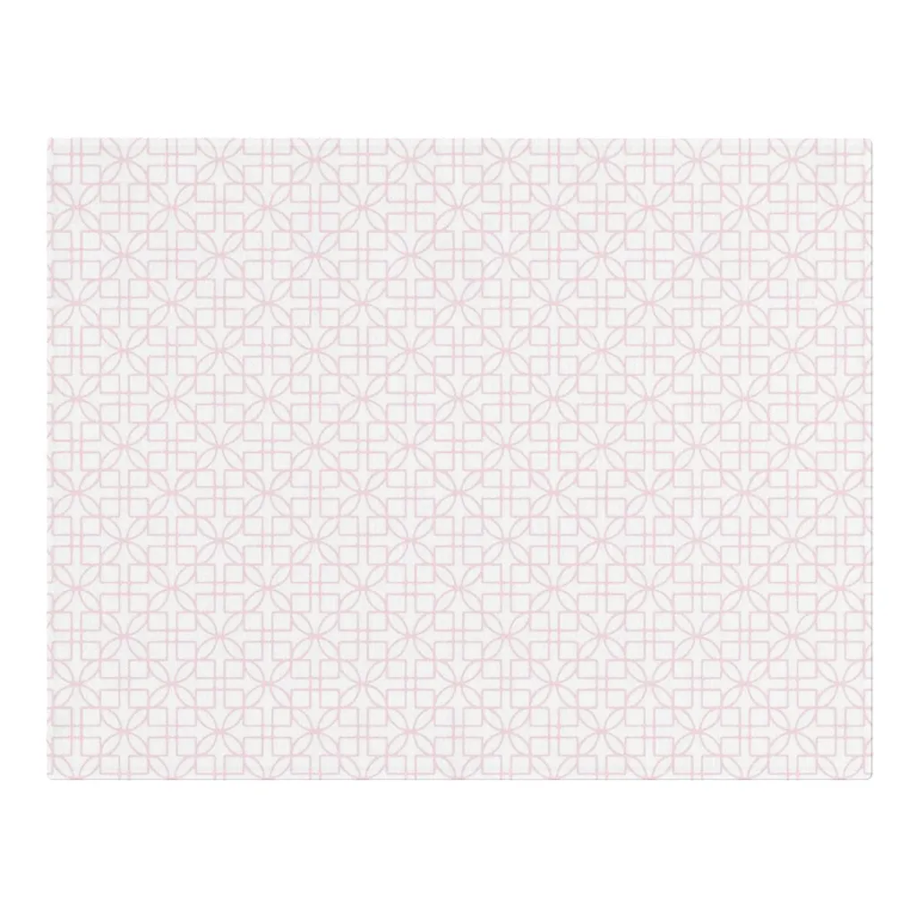 Woven Placemat -D&D Lattice Pink