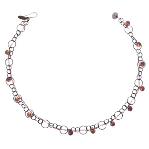 Woven Rose Gold necklace/bracelet