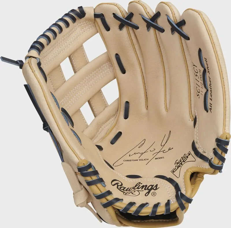 Youth Sure Catch Christian Yelich Signature Glove - 11.5"